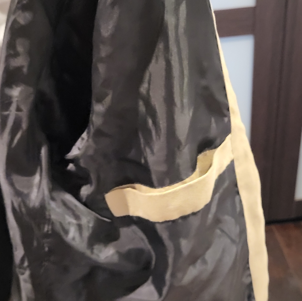 Micro Suede Bomber Jacket With Inside Pocket - image 6